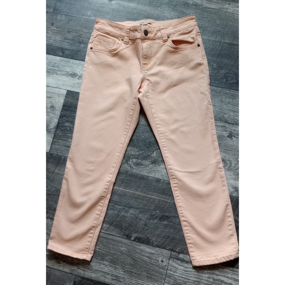 CAbi Jeans Women's 4 Peach 5 Pocket Skinny Jeans